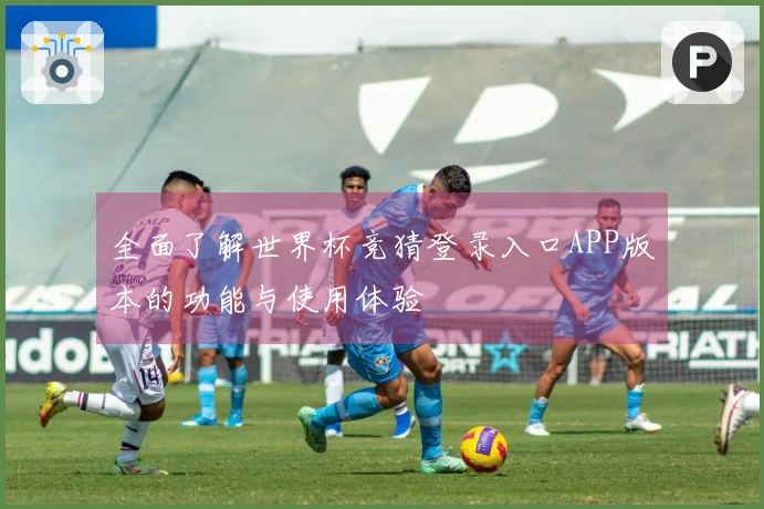 全面了解世界杯竞猜登录入口APP版本的功能与使用体验